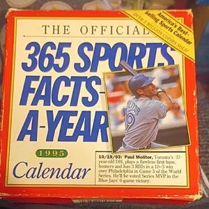 365 Sports Facts-A-Year 1995 Calendar